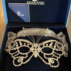 Limited edition crystal Swarovski mask
